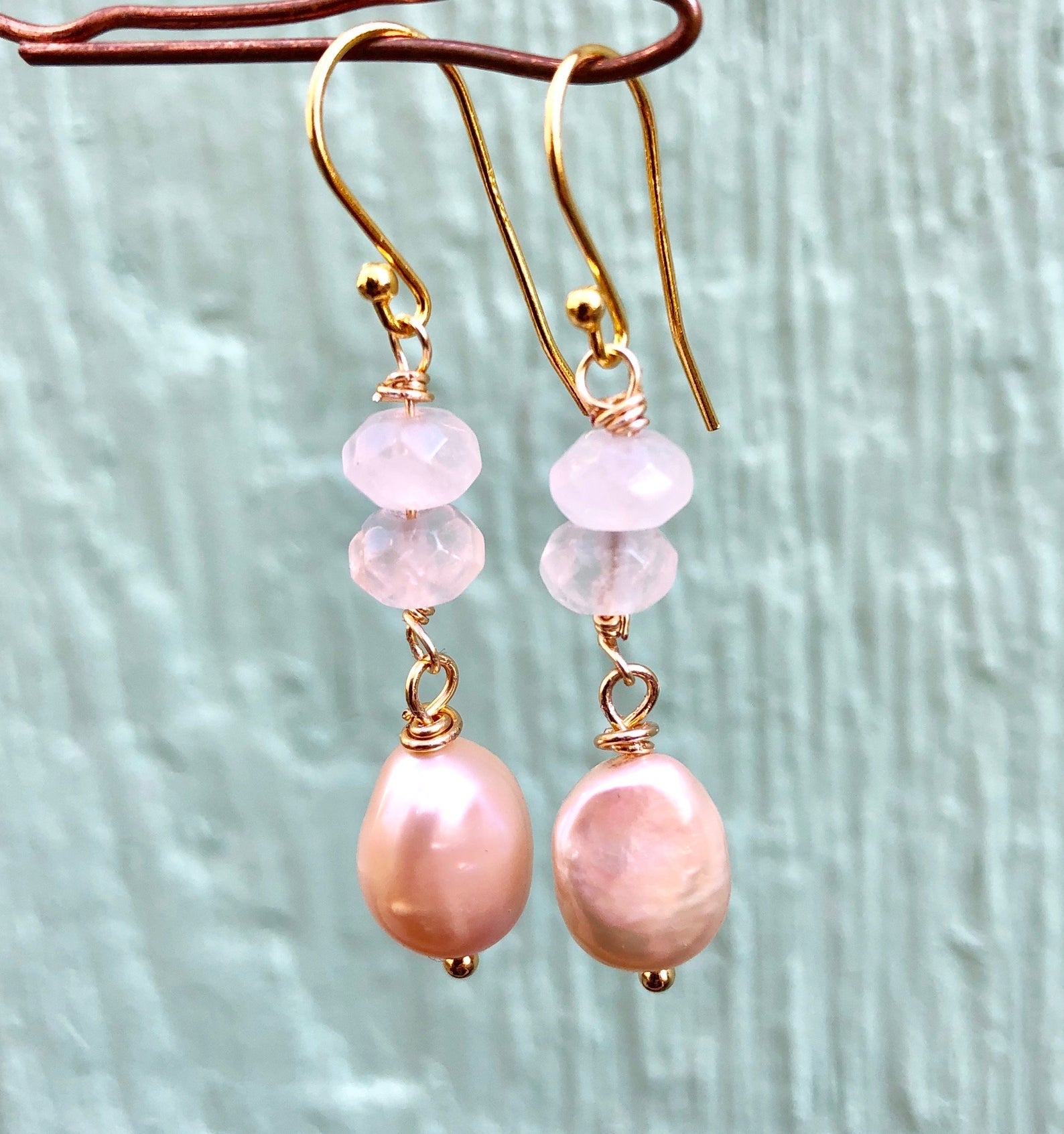 Rosé Earrings
