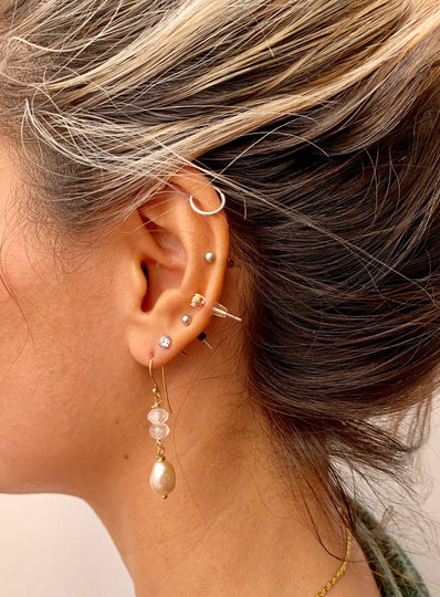 Rosé Earrings