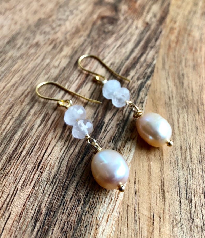 Rosé Earrings